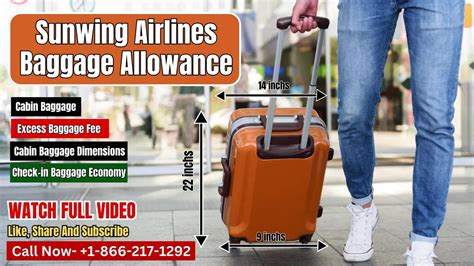 sunwing military baggage